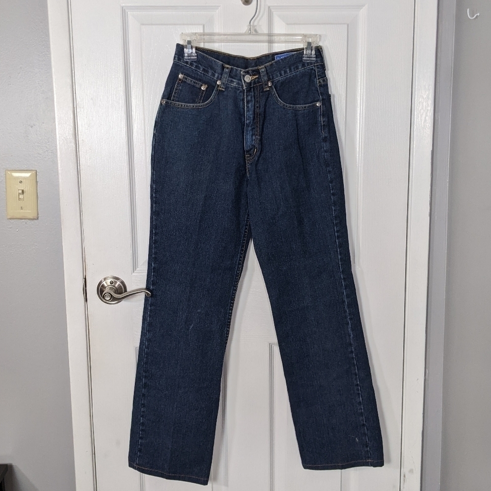 Vintage 90s LAWMAN‎ High Rise Midwash Mom Fit Jeans Women's Size 27